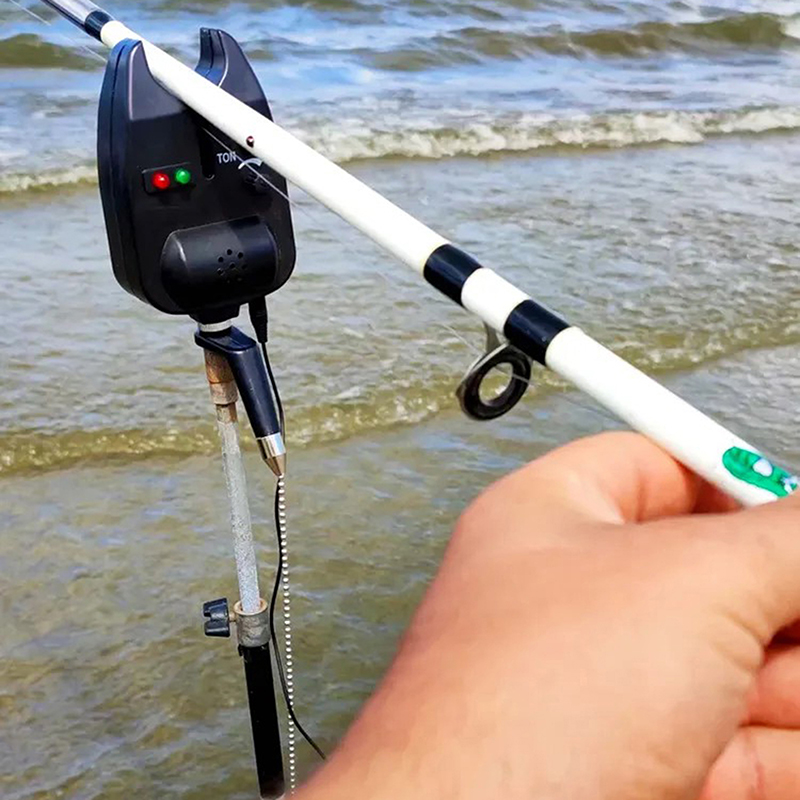 Fishing Equipment Jet - 鯉釣り用バイトアラーム、LEDライト付きアナンシエーター、鯉釣り用タックル機器、釣りアラームインジケーター、フィッシュベル