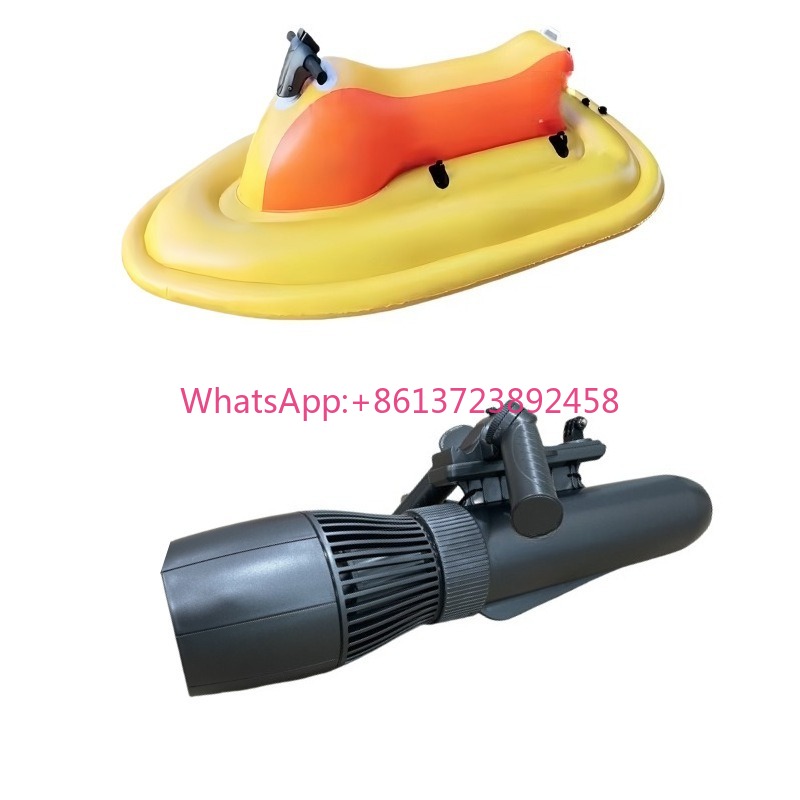 Fishing Equipment Jet - 電動インフレータブルジェットスキー、700W水中ブラシレススラスタ搭載、電動フローティングサーフフィッシングボート