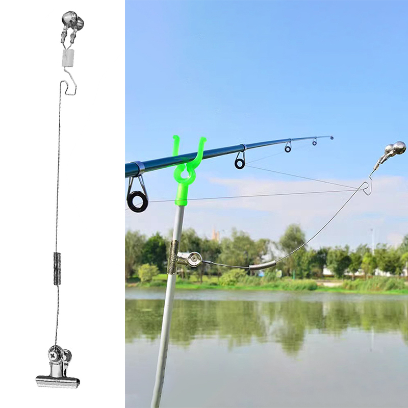 Fishing Equipment Jet - 1Pc フィッシングベルバイトアラームステンレス釣竿バイトベイトアラーム鯉タックル防食防錆釣り用品