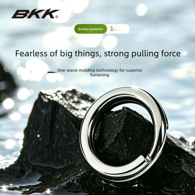 BKKヘビーデューティースプリットリング ステンレス製釣り用 - Fishing Quest のレビューと価格