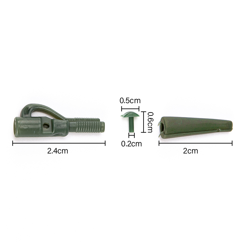 50セットミニリードクリップ＆テールラバーコーン鯉釣りタック - Fishing Equipment Jet のレビューと価格
