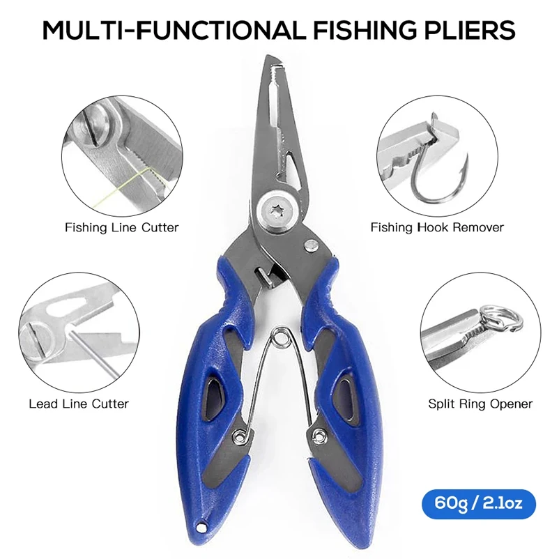263 個の屋外釣りアクセサリーセット、プライヤージグフック - Fishing Quest のレビューと価格