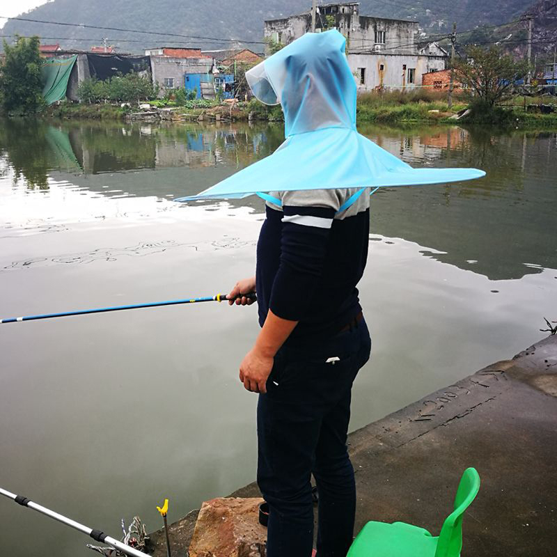 傘付き折りたたみ式サンハット,防雨,ヘッドマウント,キャンプ - Fishing Equipment Jet のレビューと価格